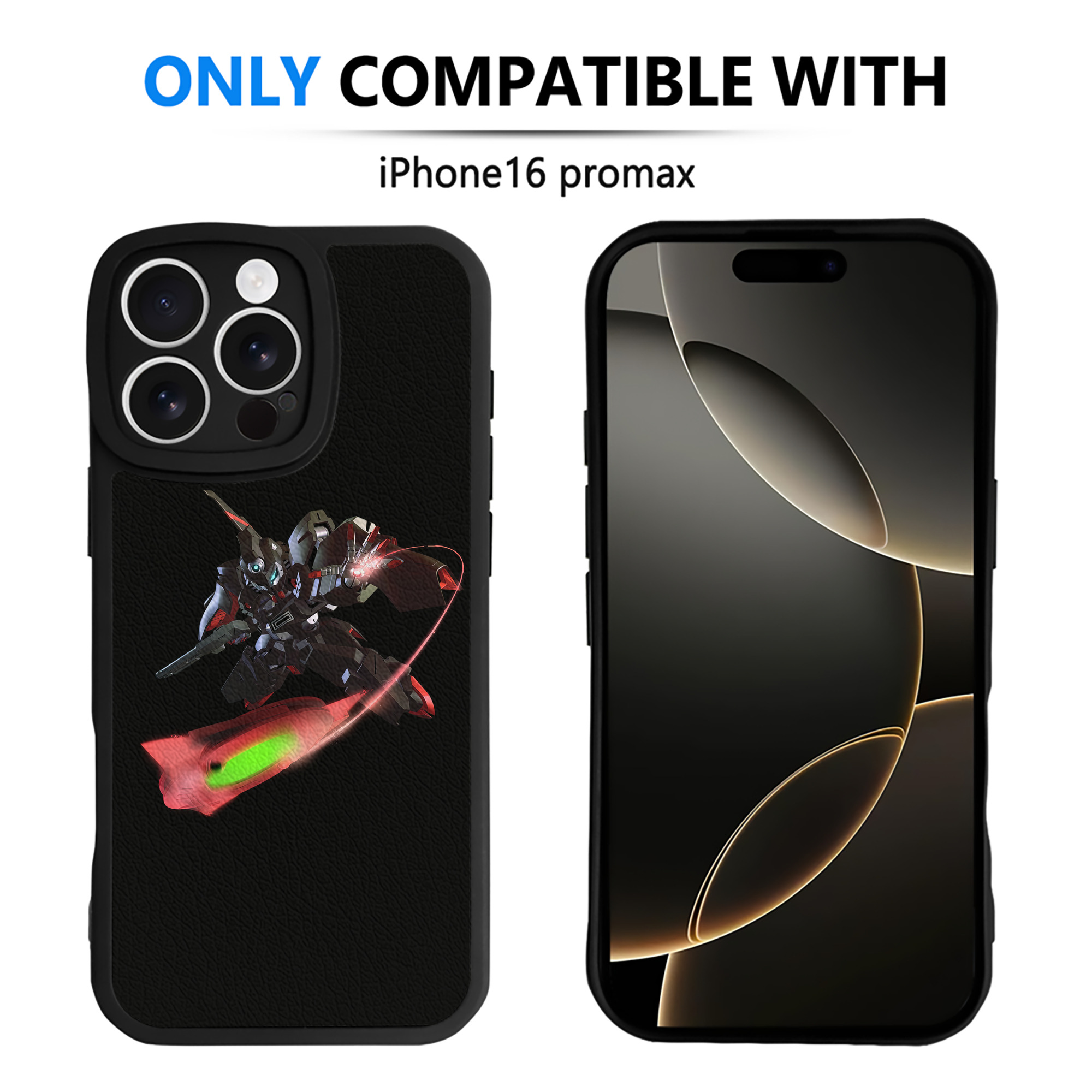 （画像用） 機動戦士ガンダム Mobile Suit Gundam 【iPhone 16シリーズ対応】シリコンスマホケース（レザー調） 材質：シリコン